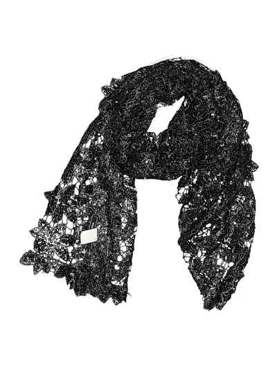 Pre-owned Bcbgmaxazria Scarf In Black