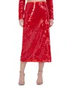 Bcbgmaxazria Sequined Skirt In Salsa