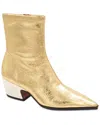 Bcbgmaxazria Seriba Block Heel Bootie In Gold