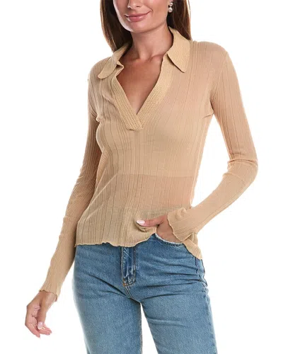 Bcbg fringe trimmed sweater best sale