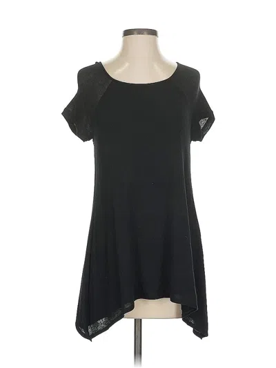 Pre-owned Bcbgmaxazria Short Sleeve T-shirt In Black