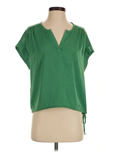 Pre-owned Bcbgmaxazria Short Sleeve T-shirt In Green