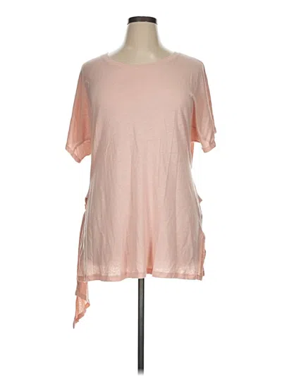 Pre-owned Bcbgmaxazria Short Sleeve T-shirt In Pink