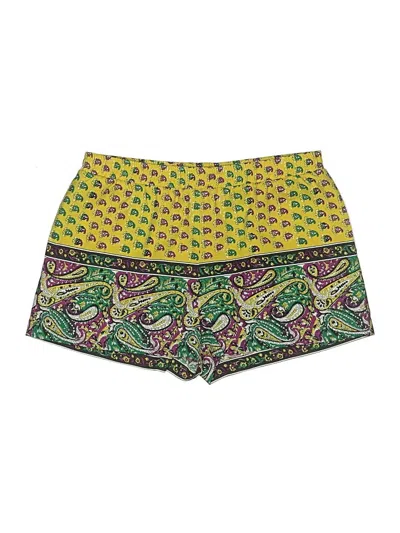 Pre-owned Bcbgmaxazria Shorts In Yellow