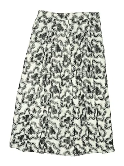 Pre-owned Bcbgmaxazria Skort In Silver