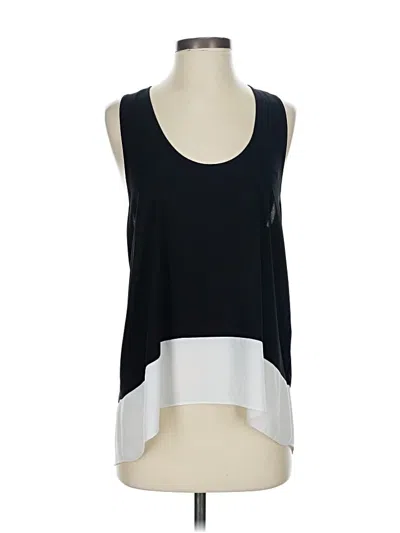 Pre-owned Bcbgmaxazria Sleeveless Blouse In Black