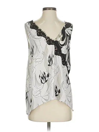 Pre-owned Bcbgmaxazria Sleeveless Blouse In Black