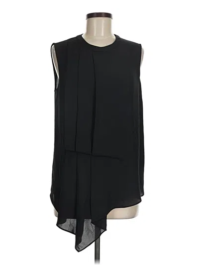 Pre-owned Bcbgmaxazria Sleeveless Blouse In Black