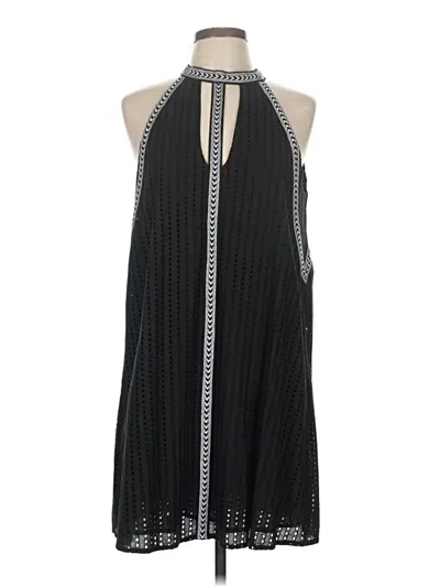 Pre-owned Bcbgmaxazria Sleeveless Blouse In Black