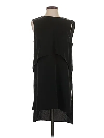 Pre-owned Bcbgmaxazria Sleeveless Blouse In Black