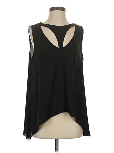 Pre-owned Bcbgmaxazria Sleeveless Blouse In Black