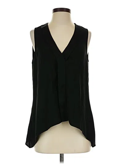 Pre-owned Bcbgmaxazria Sleeveless Blouse In Black