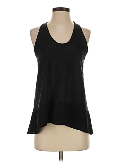 Pre-owned Bcbgmaxazria Sleeveless Blouse In Black