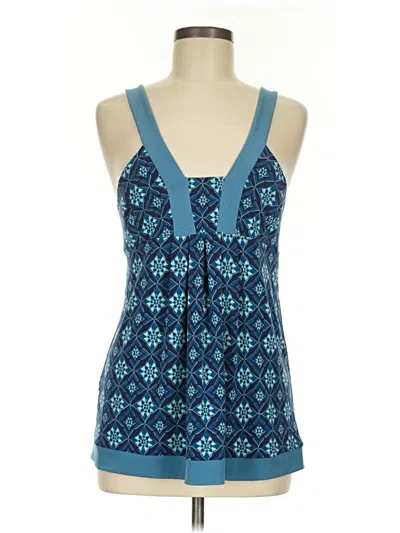 Pre-owned Bcbgmaxazria Sleeveless Blouse In Blue