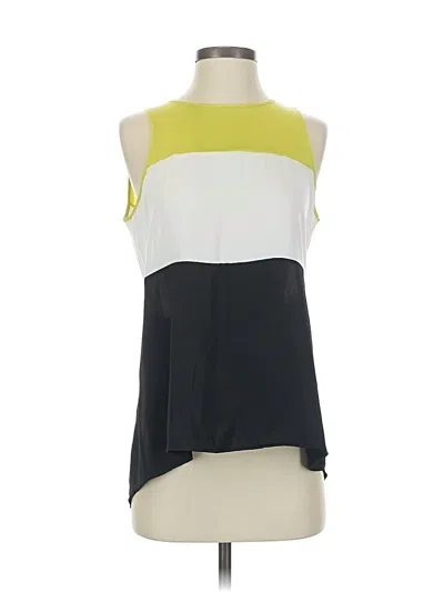 Pre-owned Bcbgmaxazria Sleeveless Blouse In Green