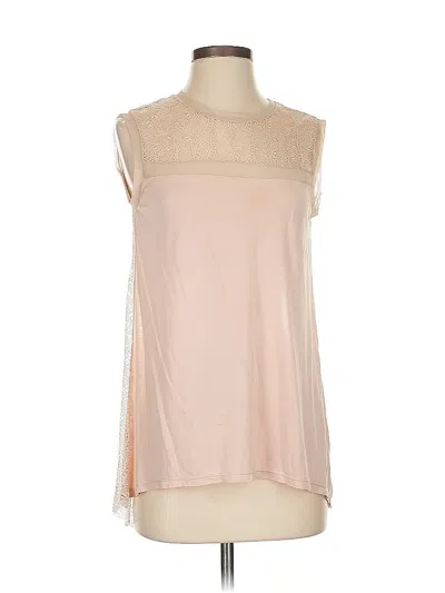 Pre-owned Bcbgmaxazria Sleeveless Blouse In Pink