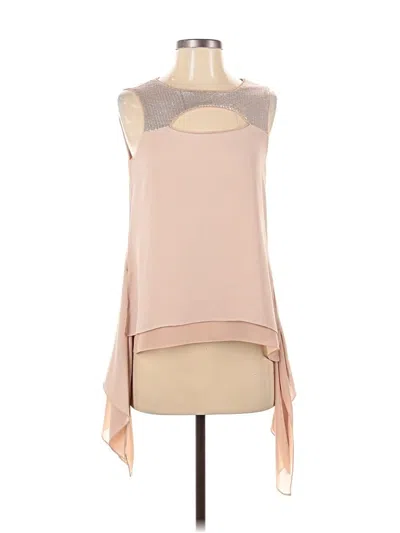 Pre-owned Bcbgmaxazria Sleeveless Blouse In Pink