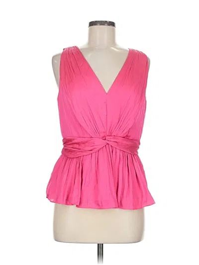 Pre-owned Bcbgmaxazria Sleeveless Blouse In Pink