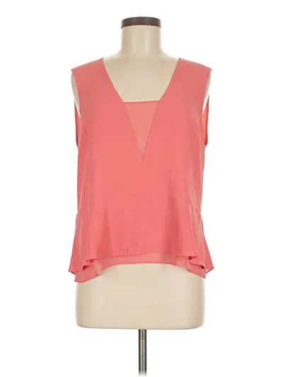 Pre-owned Bcbgmaxazria Sleeveless Blouse In Pink