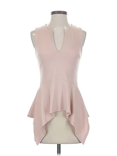Pre-owned Bcbgmaxazria Sleeveless Blouse In Pink