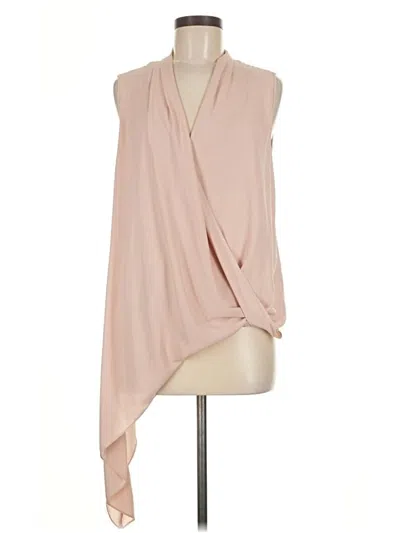 Pre-owned Bcbgmaxazria Sleeveless Blouse In Pink