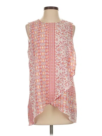 Pre-owned Bcbgmaxazria Sleeveless Blouse In Pink