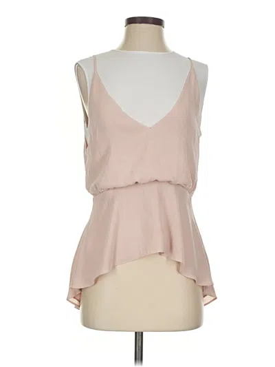 Pre-owned Bcbgmaxazria Sleeveless Blouse In Pink