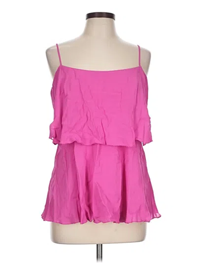 Pre-owned Bcbgmaxazria Sleeveless Blouse In Pink