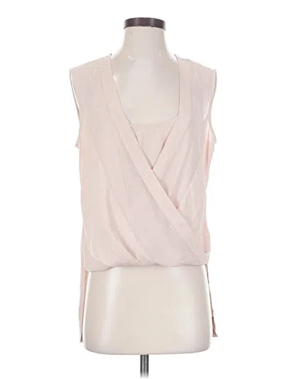Pre-owned Bcbgmaxazria Sleeveless Blouse In Pink