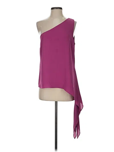 Pre-owned Bcbgmaxazria Sleeveless Blouse In Purple
