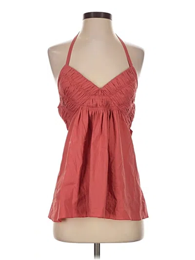 Pre-owned Bcbgmaxazria Sleeveless Blouse In Red