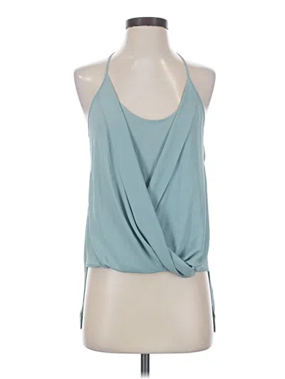 Pre-owned Bcbgmaxazria Sleeveless Blouse In Teal