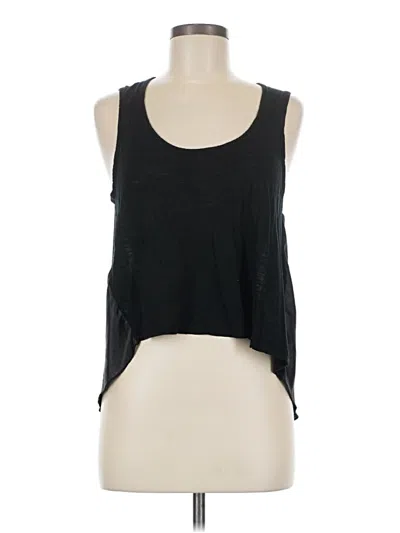 Pre-owned Bcbgmaxazria Sleeveless Top Black Halter Neckline Tops
