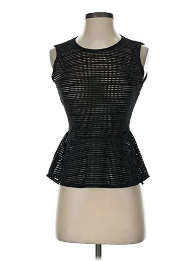 Pre-owned Bcbgmaxazria Sleeveless Top Black Strapless Neckline Tops