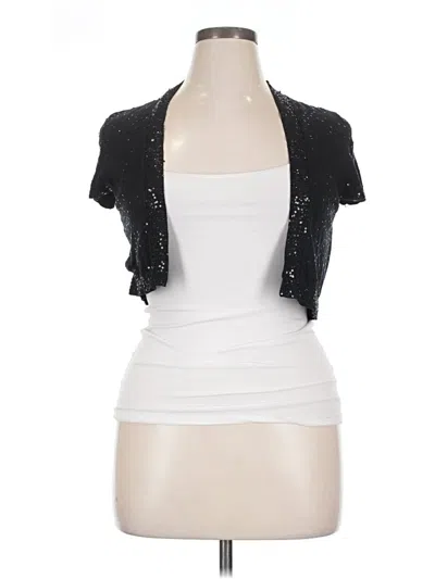 Pre-owned Bcbgmaxazria Sleeveless Top Black Sweetheart Neckline Tops