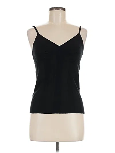 Pre-owned Bcbgmaxazria Sleeveless Top Black Sweetheart Neckline Tops