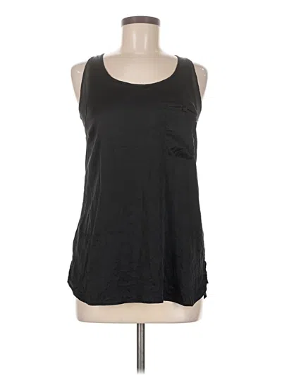 Pre-owned Bcbgmaxazria Sleeveless T-shirt In Black