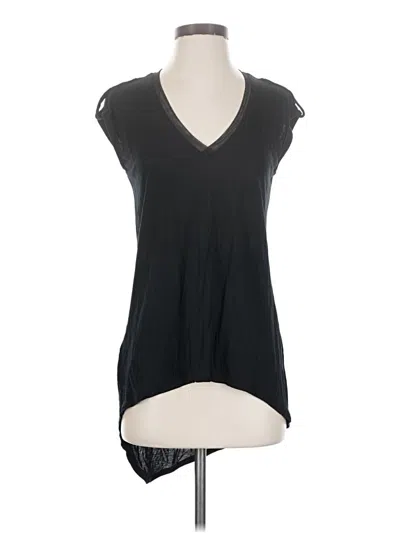 Pre-owned Bcbgmaxazria Sleeveless T-shirt In Black