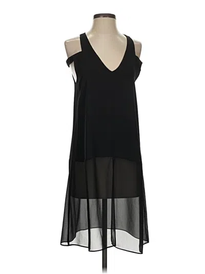 Pre-owned Bcbgmaxazria Sleeveless T-shirt In Black