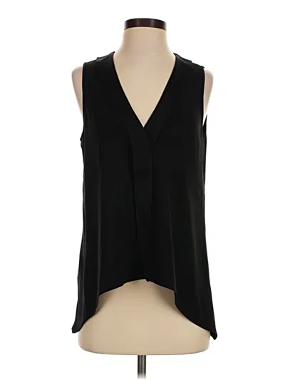 Pre-owned Bcbgmaxazria Sleeveless T-shirt In Black
