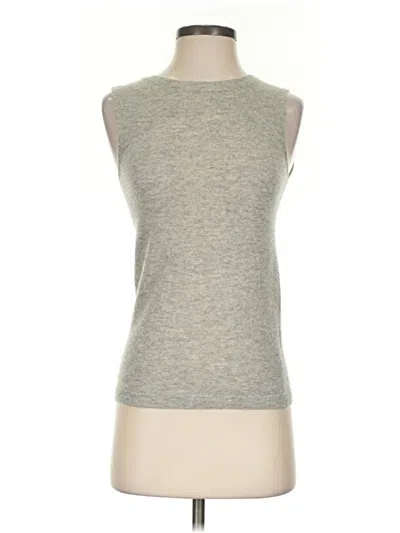 Pre-owned Bcbgmaxazria Sleeveless T-shirt In Gray