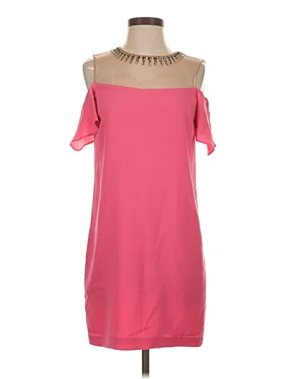 Pre-owned Bcbgmaxazria Sleeveless T-shirt In Pink