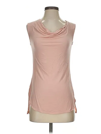 Pre-owned Bcbgmaxazria Sleeveless T-shirt In Pink
