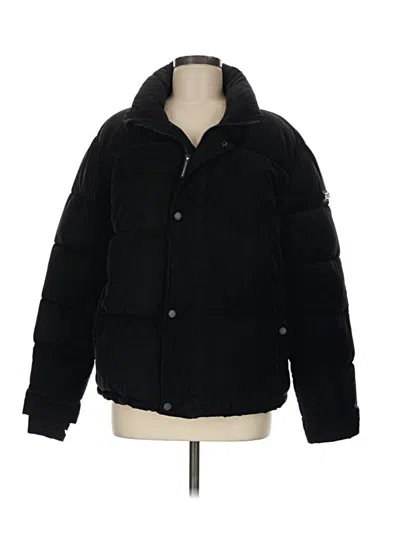 Pre-owned Bcbgmaxazria Snow Jacket In Black