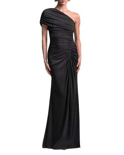 Bcbgmaxazria Solina Gown In Black