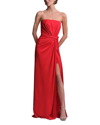 Bcbgmaxazria Stella Gown In Red