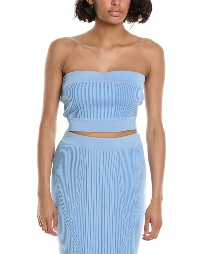 Bcbgmaxazria Sweater Tube Top In Blue