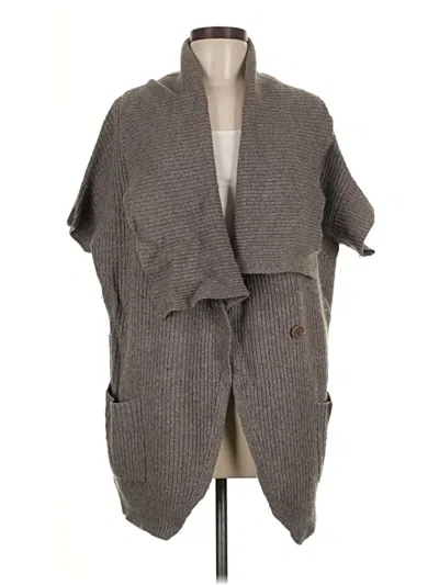 Pre-owned Bcbgmaxazria Sweater Vest In Gray