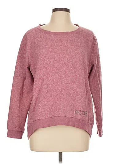 Pre-owned Bcbgmaxazria Sweatshirt In Pink