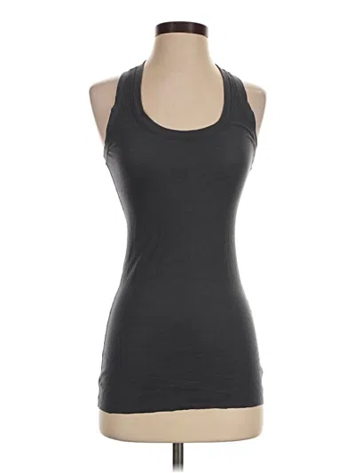 Pre-owned Bcbgmaxazria Tank Top Black Halter Neckline Tops